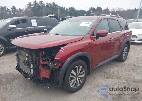 2022 Nissan Pathfinder Sl 4Wd from USA, damaged, VIN 5N1DR3CC3NC222919